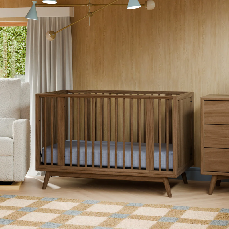 Palma 8-in-1 Convertible All-Stages Crib with Bassinet & Toddler Bed Kits