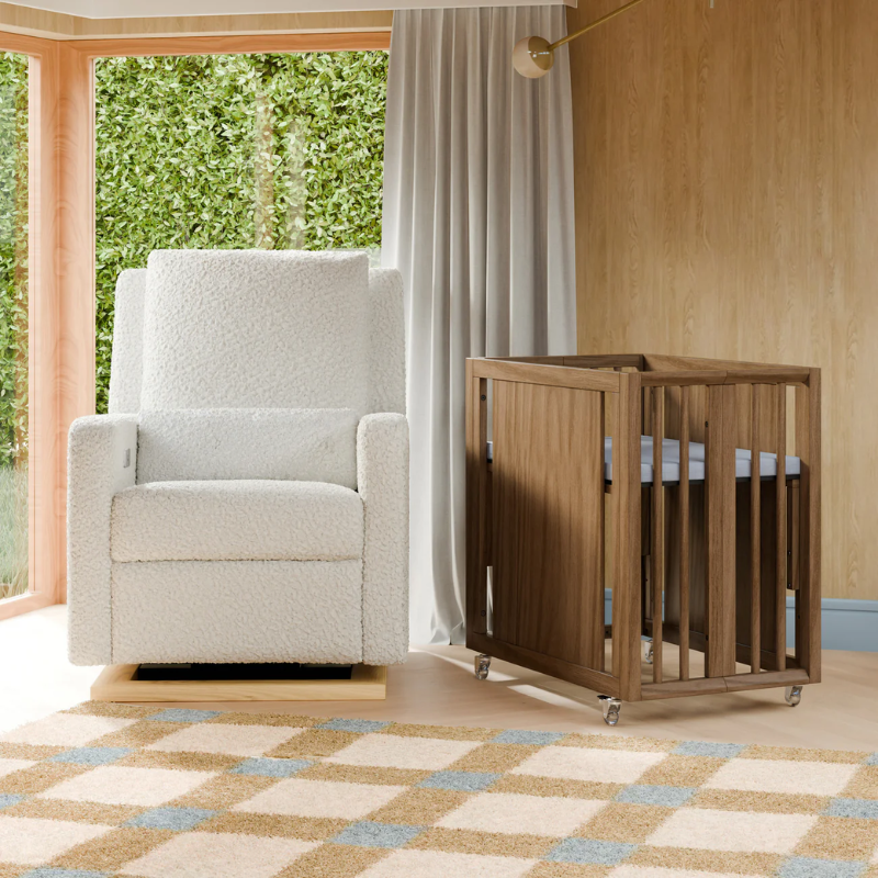 Palma 8-in-1 Convertible All-Stages Crib with Bassinet & Toddler Bed Kits