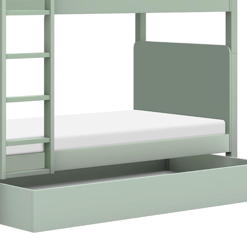 Universal Twin Storage Trundle Bed