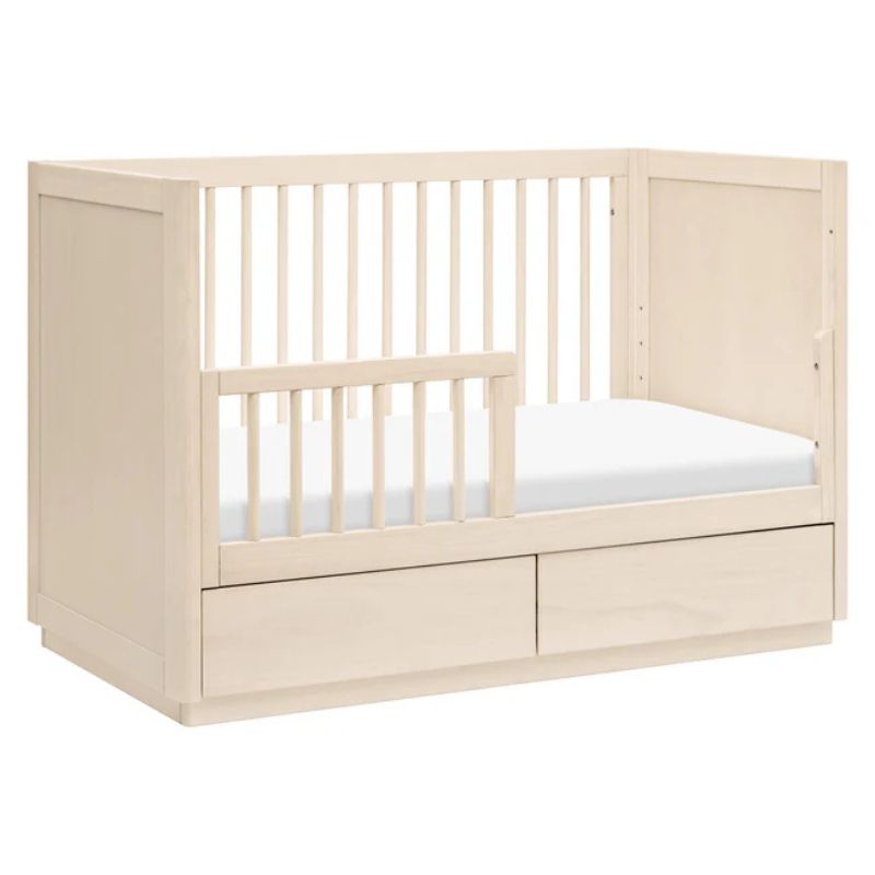 Bento 3-in-1 Convertible Storage Crib with Toddler Bed Conversion Kit