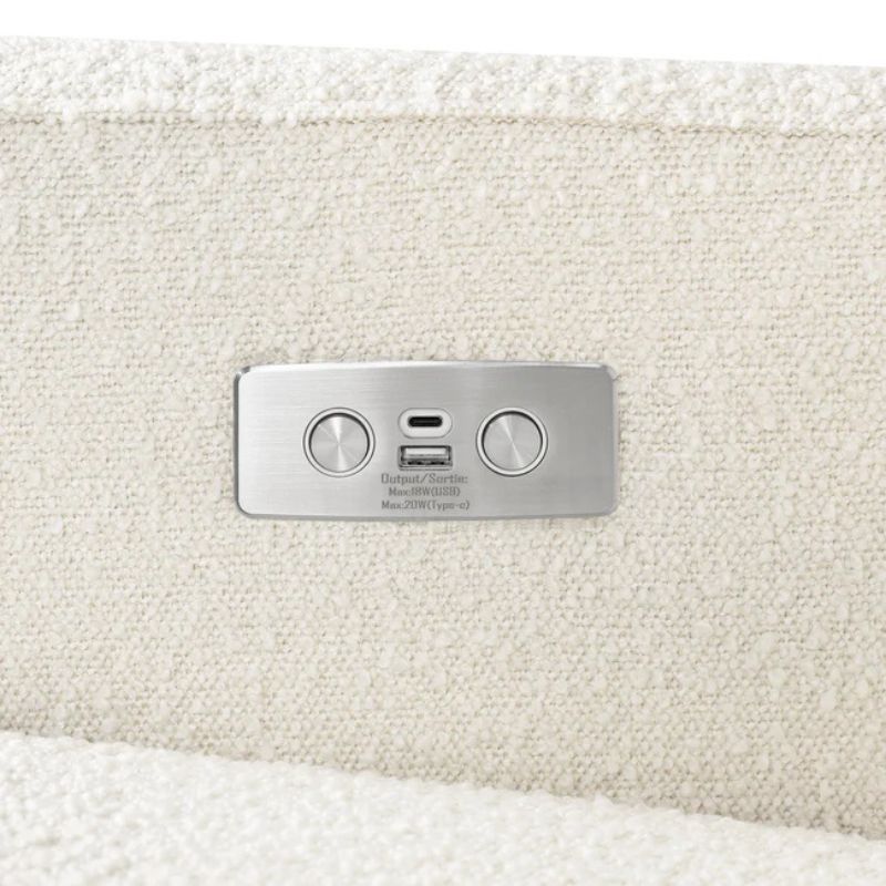 Sigi Electronic Recliner and Glider with USB Port