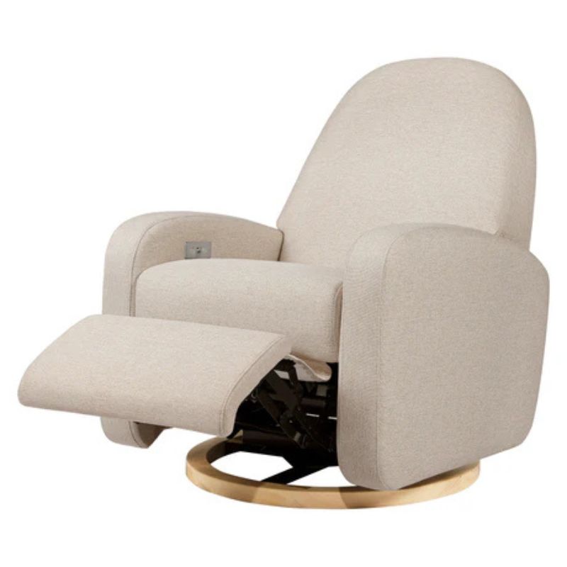 Nami Electronic Swivel Glider Recliner with USB port