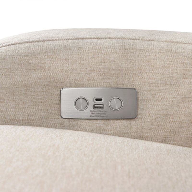 Nami Electronic Swivel Glider Recliner with USB port