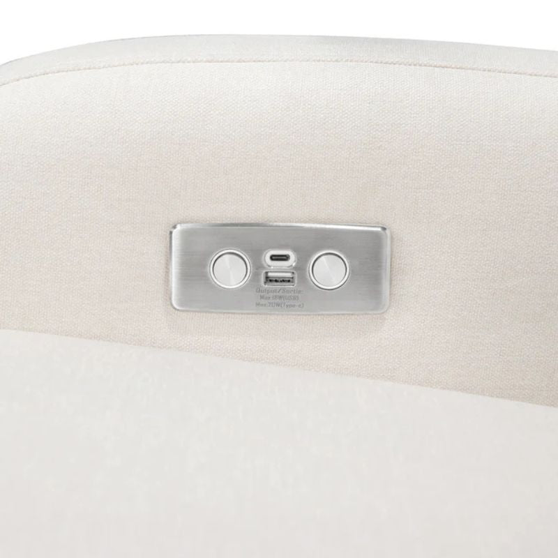 Nami Electronic Swivel Glider Recliner with USB port