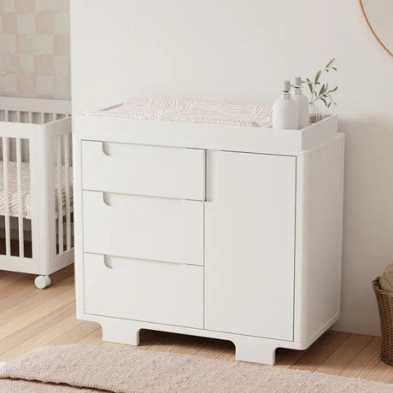 Yuzu 3-Drawer Dresser by Babyletto at $599! Shop now at Nestled by Snuggle Bugz for Nursery & Décor.