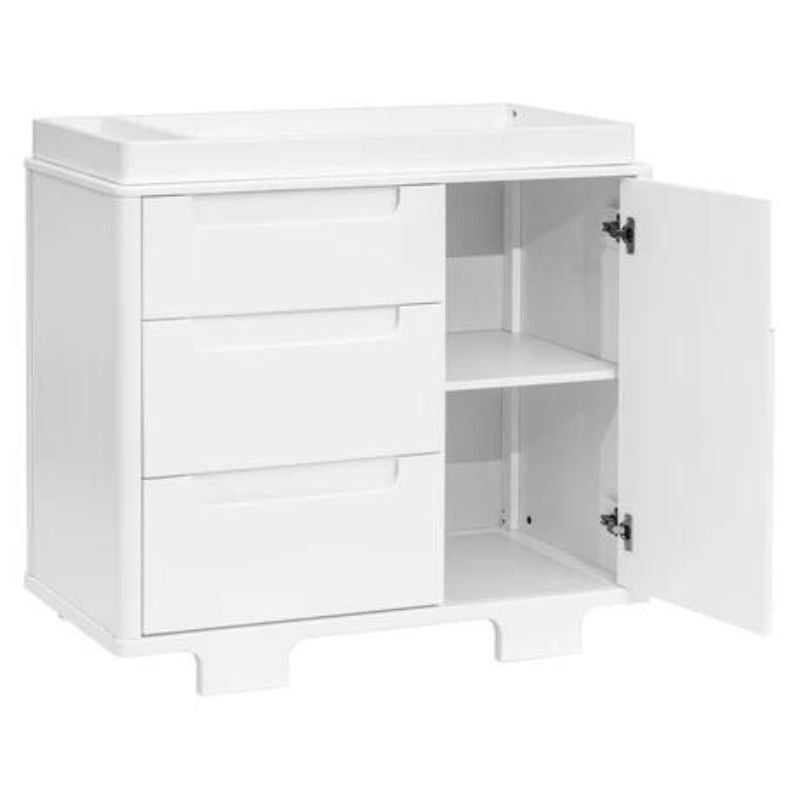 Yuzu 3-Drawer Dresser by Babyletto at $599! Shop now at Nestled by Snuggle Bugz for Nursery & Décor.