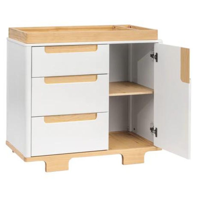 Yuzu 3-Drawer Dresser by Babyletto at $599! Shop now at Nestled by Snuggle Bugz for Nursery & Décor.