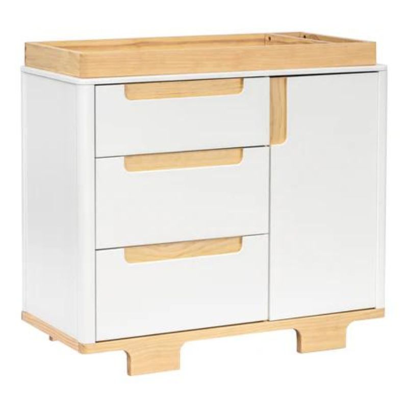 Yuzu 3-Drawer Dresser by Babyletto at $599! Shop now at Nestled by Snuggle Bugz for Nursery & Décor.