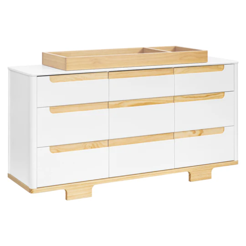 Yuzu  9-Drawer Dresser by Babyletto at $1199! Shop now at Nestled by Snuggle Bugz for Nursery & Décor.