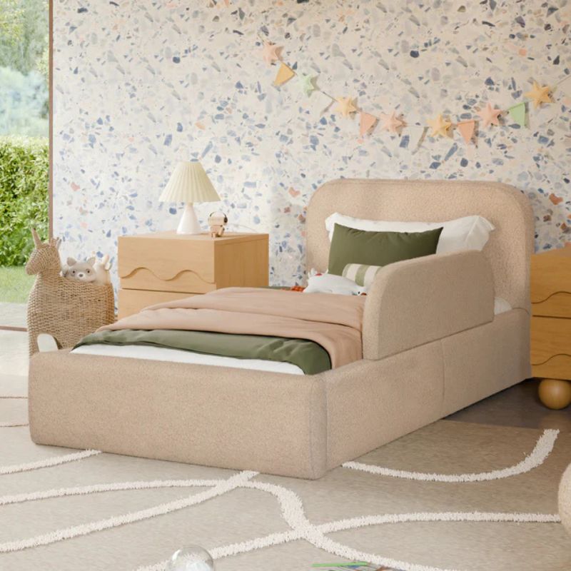 Upholstered Twin/Full Bed Guardrail - Nara and Rizo