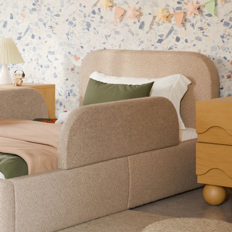 Upholstered Twin/Full Bed Guardrail - Nara and Rizo