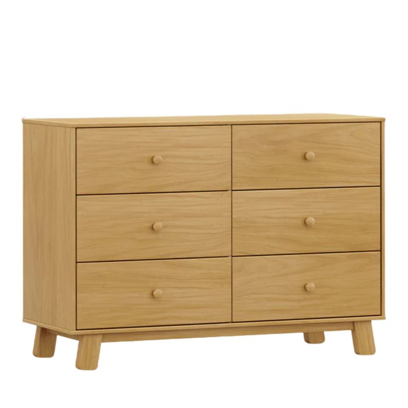 Hudson Modern 6-Drawer Assembled Double Dresser