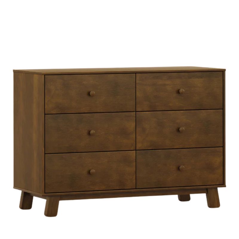 Hudson Modern 6-Drawer Assembled Double Dresser