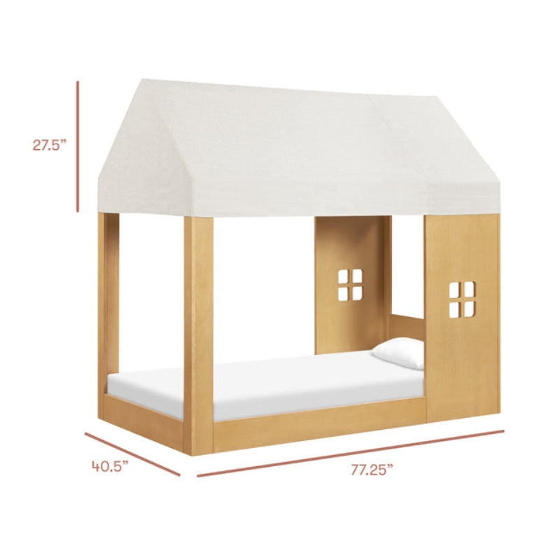 Uchi Canopy for Montessori-Inspired House Bed