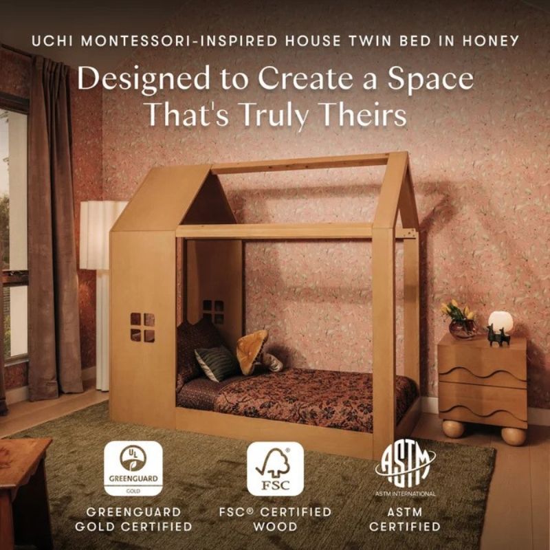 Uchi Montessori-Inspired House Bed