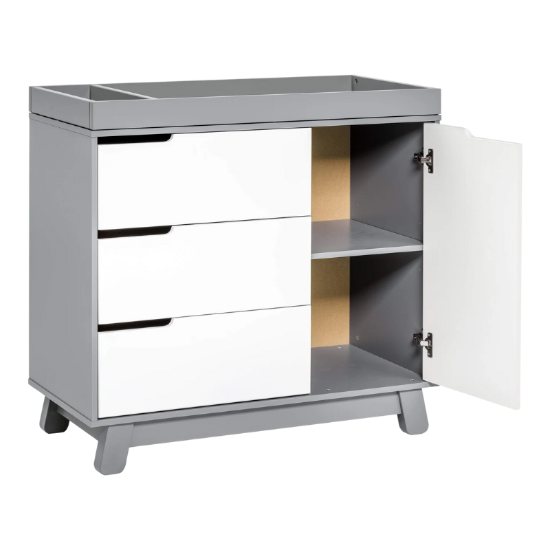 Hudson 3-Drawer Changer Dresser with Removable Changing Tray