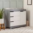 Hudson 3-Drawer Changer Dresser with Removable Changing Tray