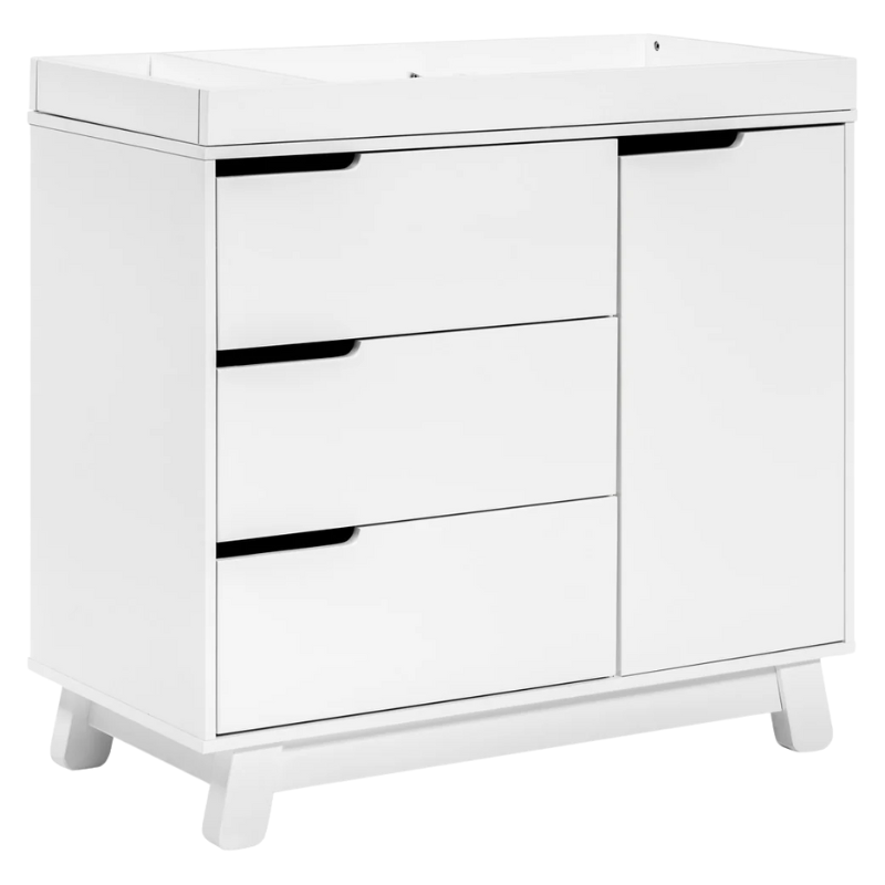 Hudson 3-Drawer Changer Dresser with Removable Changing Tray