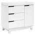Hudson 3-Drawer Changer Dresser with Removable Changing Tray