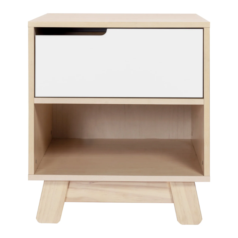 Hudson Nightstand with USB Port by Babyletto at $425! Shop now at Nestled by Snuggle Bugz for Night Stands.