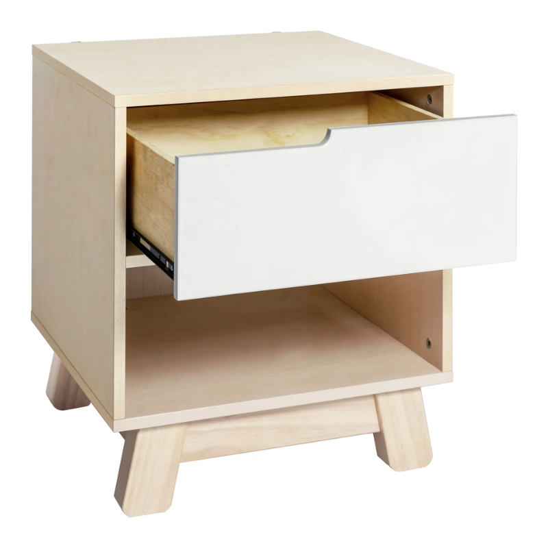 Hudson Nightstand with USB Port by Babyletto at $425! Shop now at Nestled by Snuggle Bugz for Night Stands.