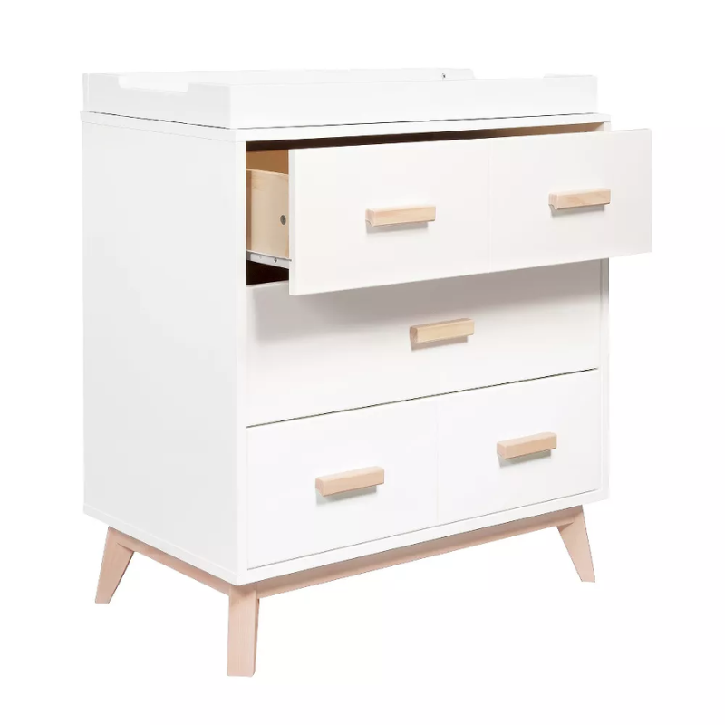 Scoot 3-Drawer Changer Dresser by Babyletto at $499! Shop now at Nestled by Snuggle Bugz for Dressers.
