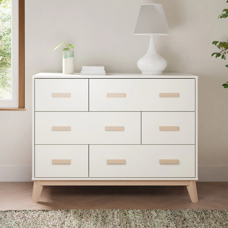 Scoot 6-Drawer Dresser by Babyletto at $999! Shop now at Nestled by Snuggle Bugz for Dressers.