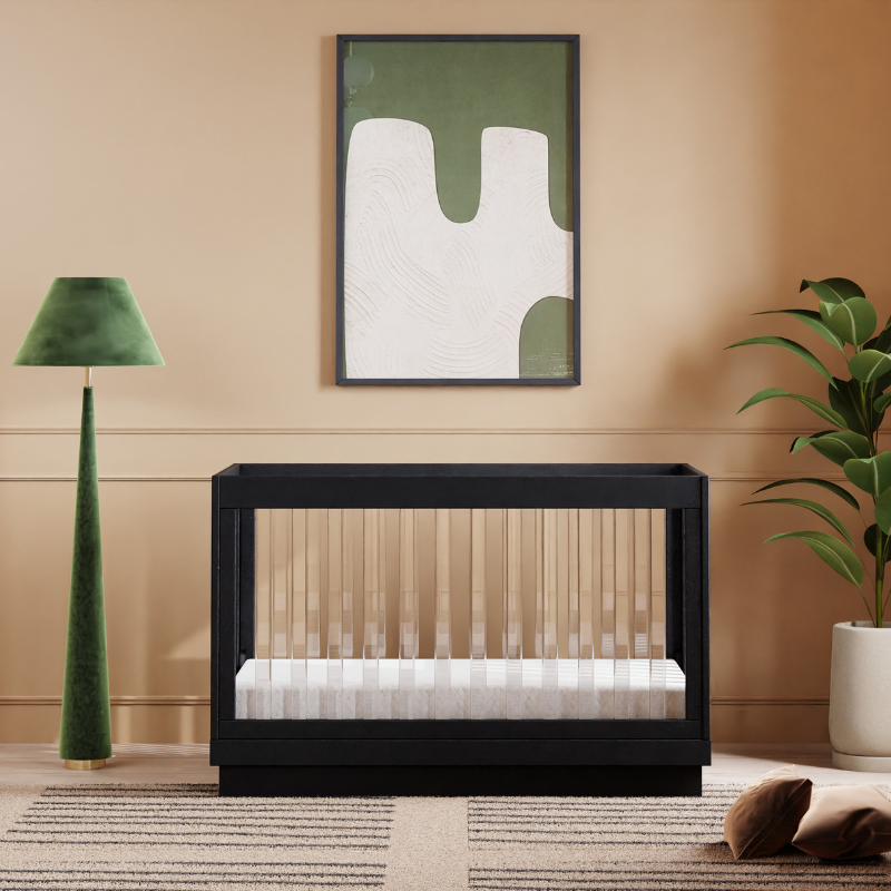 Harlow 3-in-1 Convertible Crib with Toddler Bed Conversion Kit