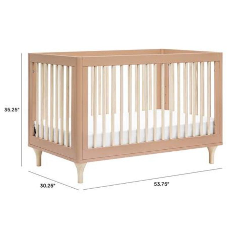 Lolly 3-in-1 Convertible Crib by Babyletto at $599! Shop now at Nestled by Snuggle Bugz for Cribs.