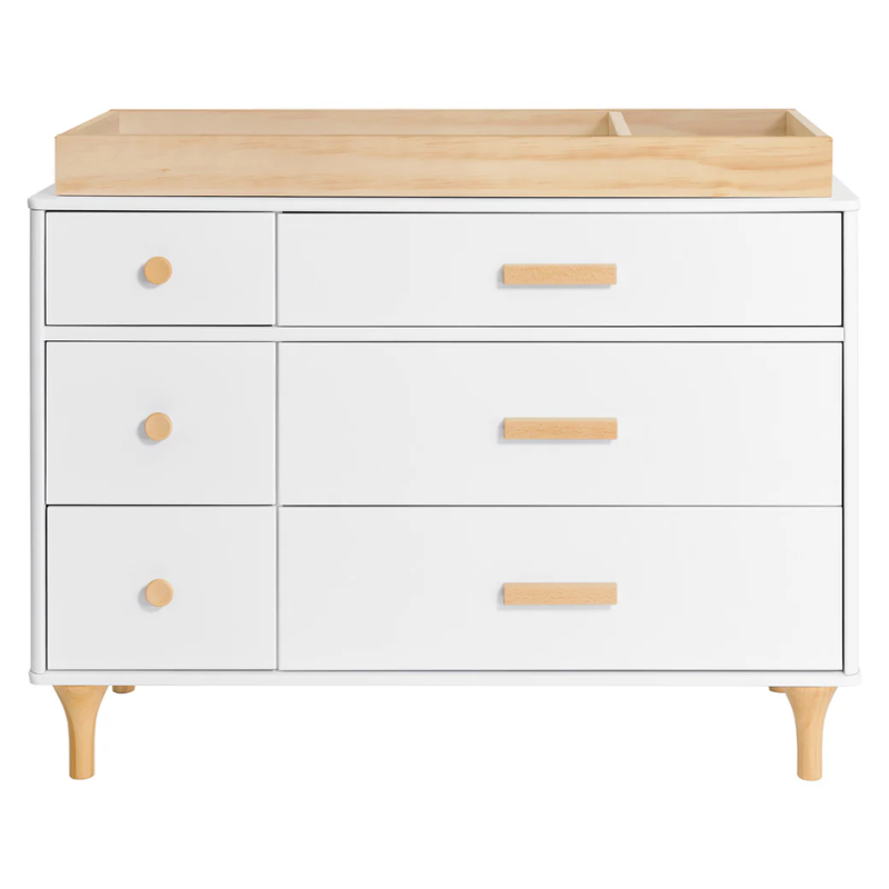 Lolly 6-Drawer Double Dresser by Babyletto at $899! Shop now at Nestled by Snuggle Bugz for Dressers.