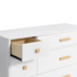 Lolly 6-Drawer Double Dresser by Babyletto at $899! Shop now at Nestled by Snuggle Bugz for Dressers.