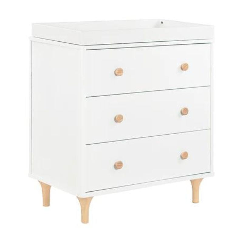 Lolly 3-Drawer Changer Dresser by Babyletto at $499! Shop now at Nestled by Snuggle Bugz for Dressers.