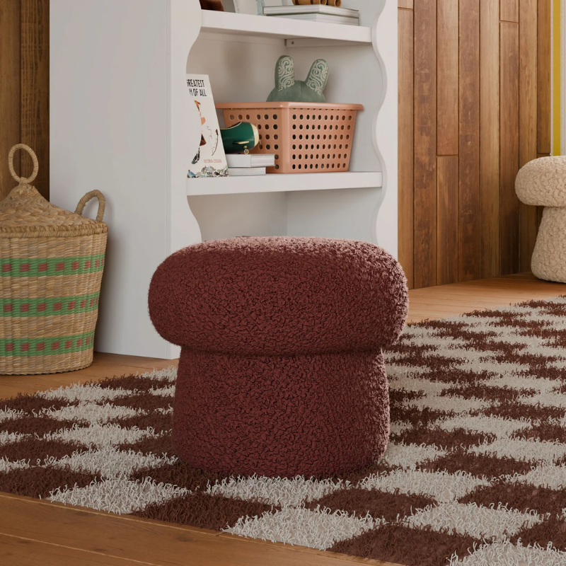 Mushroom Mini Pouf