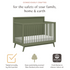 Palma Mid-Century 4-in-1 Convertible Crib