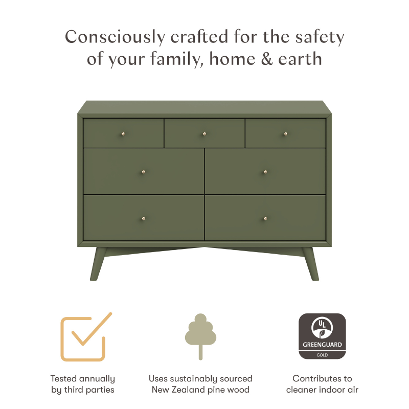 Palma 7-Drawer Double Dresser
