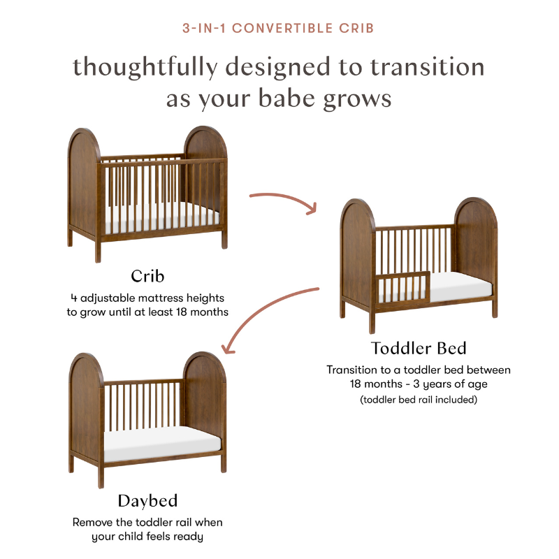 Bondi 3-in-1 Convertible Crib