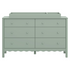 Swell 6-Drawer Assembled Dresser in Light Sage