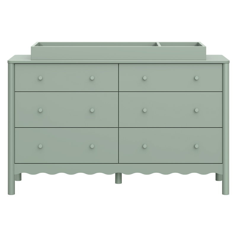 Swell 6-Drawer Assembled Dresser