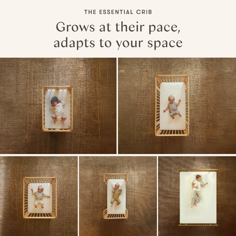 Rolli 9-in-1 Convertible All-Stages Crib