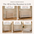 Rolli 9-in-1 Convertible All-Stages Crib