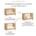 Crosby 3-in-1 Convertible Crib