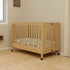 Maki Portable Folding Crib with Toddler Bed Conversion Kit