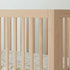 Maki Portable Folding Crib with Toddler Bed Conversion Kit