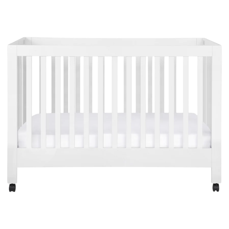 Maki Portable Folding Crib with Toddler Bed Conversion Kit