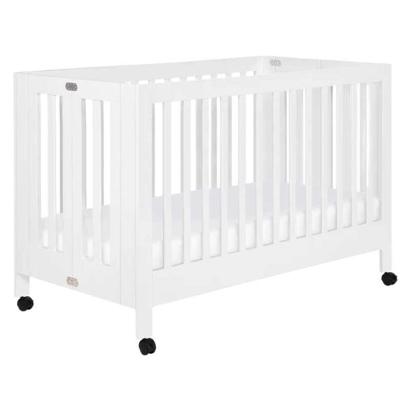 Maki Portable Folding Crib with Toddler Bed Conversion Kit