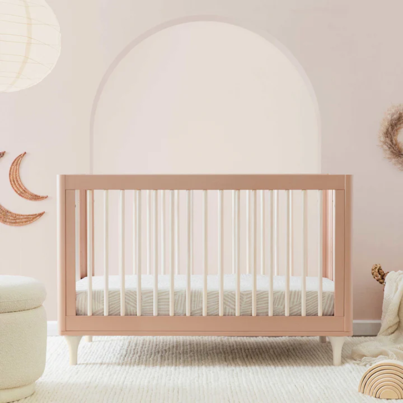 Lolly 3-in-1 Convertible Crib with Toddler Bed Conversion Kit