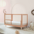Lolly 3-in-1 Convertible Crib with Toddler Bed Conversion Kit