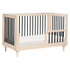 Lolly 3-in-1 Convertible Crib with Toddler Bed Conversion Kit