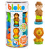 Tube 100 Pieces with 2 Bloko 3D Figures
