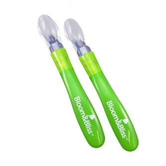 Silicone Feeding Spoons - 2 Pack